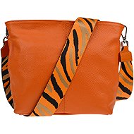 Nova bag Prisca Arancione with additional strap - Handbag
