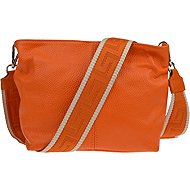 Nova bag Prisca Arancione with additional strap II - Handbag