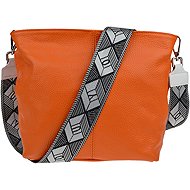 Novabag Prisca Arancione with additional strap III - Handbag