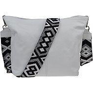 Nova bag Prisca Bianca with additional strap - Handbag