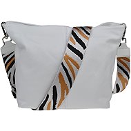 Nova bag Prisca Bianca with additional strap V - Handbag
