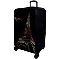 Suitcaseplus Suitcase cover H670 Eiffel Tower M - Luggage Cover