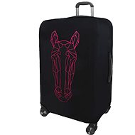 Kufryplus Suitcase cover K001 Horse M - Luggage Cover