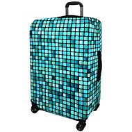 Kufryplus Suitcase cover Z138 Mosaic L - Luggage Cover