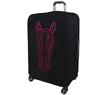 Kufryplus Suitcase cover K001 Horse L - Luggage Cover