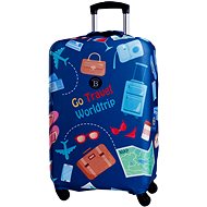 Bertoo Suitcase cover - World trip M - Luggage Cover