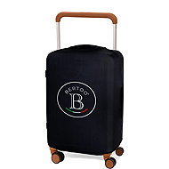 BERTOO Napoli Suitcase cover with wide handle black XL - Luggage Cover