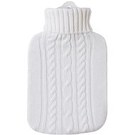 Hugo Frosch Classic thermophore with knitted cover, white - Heat Pad
