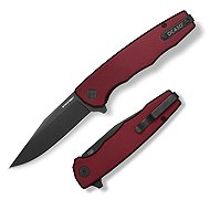 OCASO Strategy Black, Red Aluminium - Pocket Knife