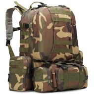 Pronett XJ4652 Vojenský taktický batoh 45 l maskáč - Backpack