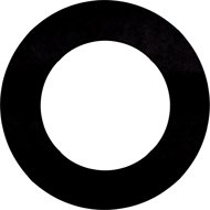 XQ Max Protective Surround 70054 Black - Dartboard Catch Ring