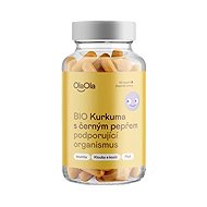 OlaOla BIO Turmeric with black pepper supporting organism, 90 capsules - Curcumin