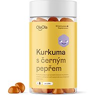 OlaOla Kurkuma s černým pepřem 60 želé bonbonů - Dietary Supplement