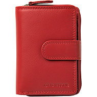 Old river Women's leather wallet red - Wallet