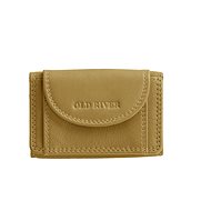 Old river Small leather wallet, beige - Wallet