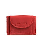 Old river Small leather wallet, red - Wallet