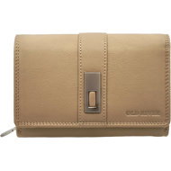 Old River Women's leather wallet 6022-FN Beige - Wallet