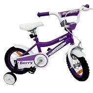 OLPRAN Berry 12", lila / fehér - Gyerek kerékpár