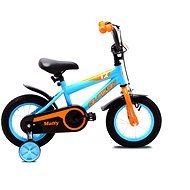OLPRAN Matty 12", kék / narancs - Gyerek kerékpár
