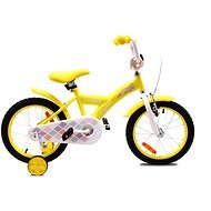 OLPRAN Debbie 16", sárga / fehér - Gyerek kerékpár