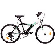 Olpran Lucky 20“ fekete / zöld - Gyerek kerékpár