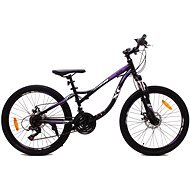 Olpran XC 240 Lady fekete/lila méret: S/24" - Gyerek kerékpár