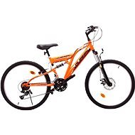 Magic disc 24" čierna/oranžová - Detský bicykel
