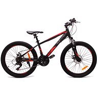OLPRAN XC 240 24" S fekete/piros - Gyerek kerékpár