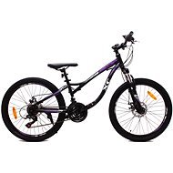OLPRAN XC 240 24" S fekete/lila - Gyerek kerékpár