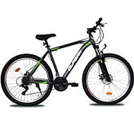 OLPRAN 27.5 Drake SUS full disc čierna/zelená - Horský bicykel