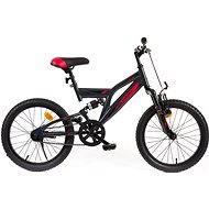 Olpran 18" Mikki - sötétszürke/piros - Gyerek kerékpár