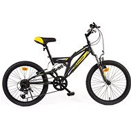 Olpran 20" Buddy - fekete/sárga - Gyerek kerékpár