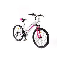 Olpran 24" Falcon sus Lady – biely/ružový - Detský bicykel