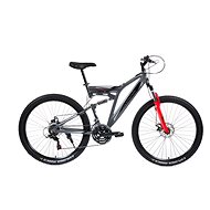 Olpran 27,5" Denver Full Disc Full Suspension silver/black - ALU - Mountain Bike
