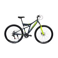 Olpran 29" Denver Full Disc Full Suspension Dark Grey/Yellow - ALU - Mountain Bike