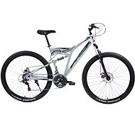 Olpran 29" Denver Full Disc Full Suspension Dark Silver/Blue - ALU - Mountain Bike