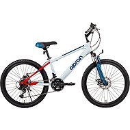 Olpran Gryllus boy grey/petrol/red 24" - Children's Bike