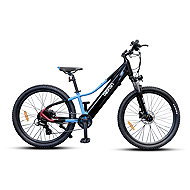 Olpran 26" E-MTB Pluma black/blue/red - Electric Bike