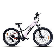 Olpran 26" E-MTB Pluma pink/black/red - Electric Bike