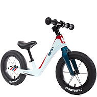 Olpran Bufotes šedé/petrolejové/červené 12" - Balance Bike