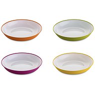 Omada Sanaliving Soup Plate Set 4pcs, 20 × 4cm - Camping Utensils