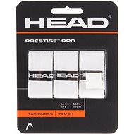 HEAD Multipack 4 pcs Prestige Pro 3 overgrip wrap thick. 06 mm white - Tennis Racket Grip Tape