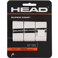 HEAD Multipack 4 pcs Super Comp overgrip wrap thick. 05 mm white - Tennis Racket Grip Tape