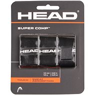HEAD Multipack 4 pcs Super Comp overgrip wrap thick. 05 mm black - Tennis Racket Grip Tape
