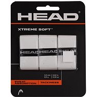 HEAD Multipack 4 pcs XtremeSoft 3 overgrip wrap thick. 05 mm white - Tennis Racket Grip Tape