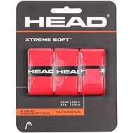 HEAD Multipack 4 pcs XtremeSoft 3 overgrip wrap thick. 05 mm red - Tennis Racket Grip Tape