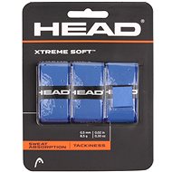 HEAD Multipack 4 pcs XtremeSoft 3 overgrip wrap thick. 05 mm blue - Tennis Racket Grip Tape