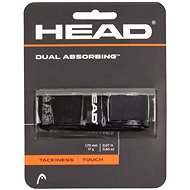 HEAD Multipack 4 pcs Dual Absorbing base wrap black - Tennis Racket Grip Tape