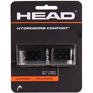 HEAD Multipack 4 pcs HydroSorb Comfort base wrap black - Tennis Racket Grip Tape