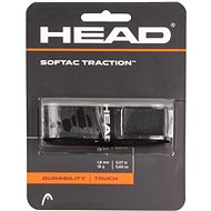 HEAD Multipack 4 pcs SofTac Traction base wrap black - Tennis Racket Grip Tape